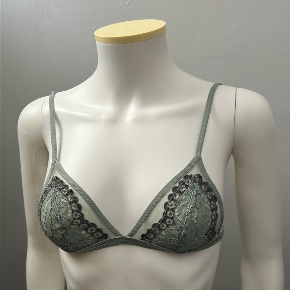 Green Victoria’s Secret Bralette XS .